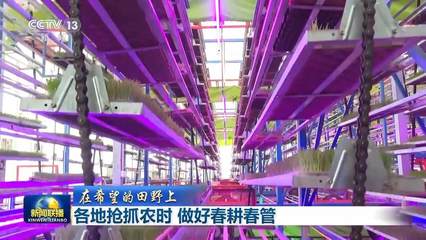 在希望的田野上丨无人机施肥、智能化育秧 春耕春管"科技范儿"十足